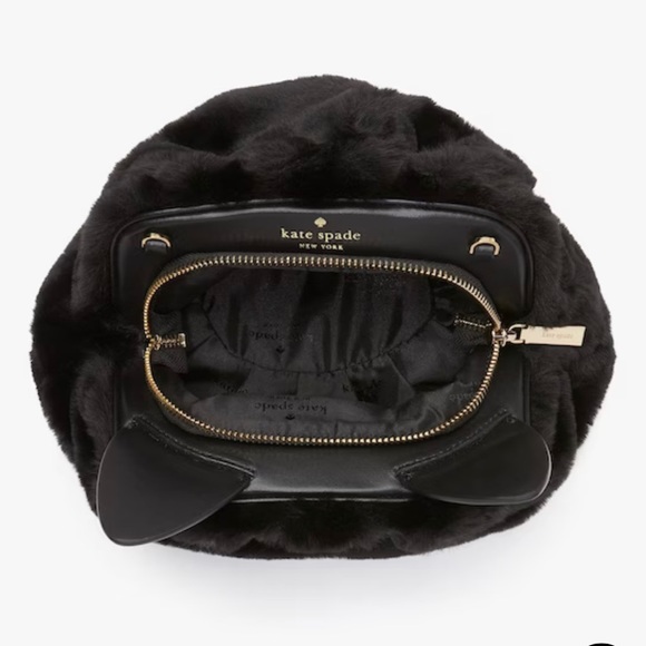 FACTORY SEALED! Kate Spade ♠️ Pitch Purrfect Black Cat 🐈⬛ Crossbody - Picture 3 of 7